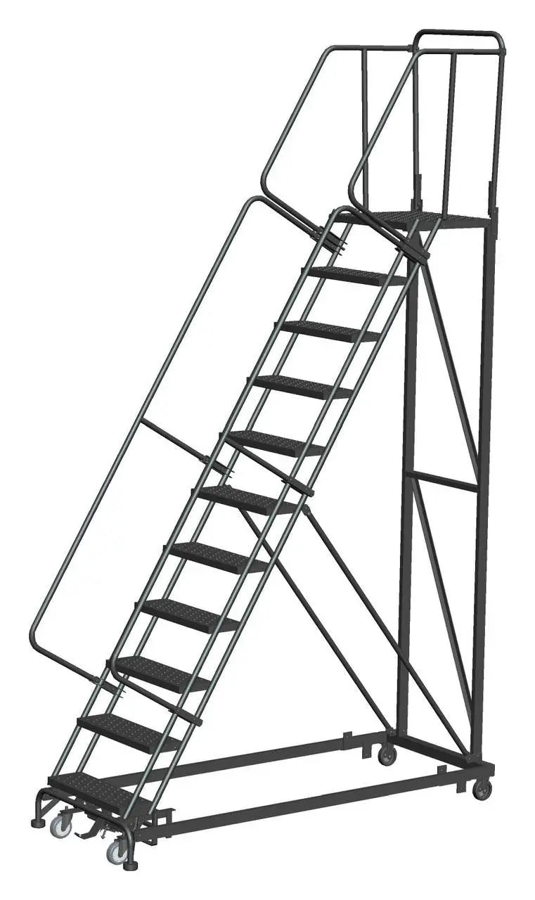 Ballymore Hds Steel Rolling Ladder (HDS-11-28-P) Ballymore