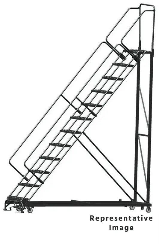 Ballymore Hds Steel Rolling Ladder (HDS-12-P) Ballymore