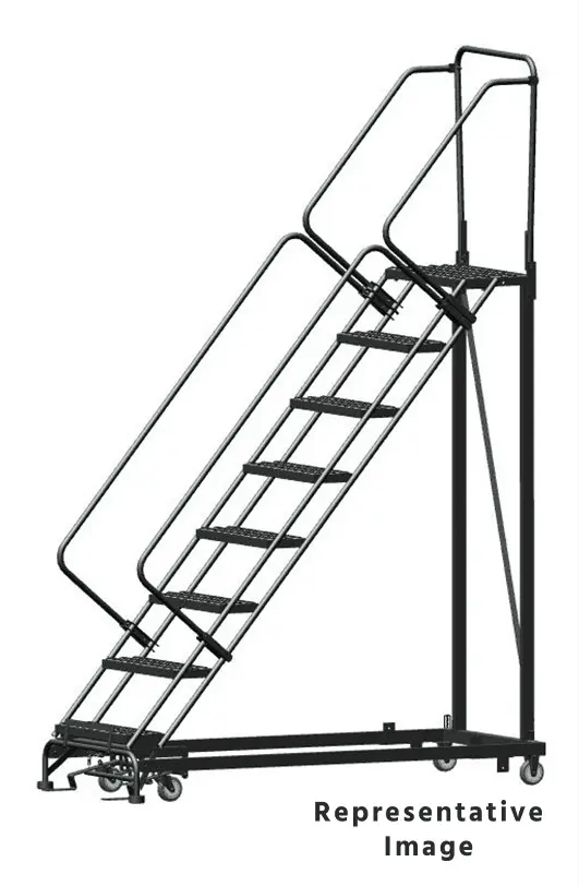 Ballymore Hds Steel Rolling Ladder (HDS-8-28-G) Ballymore