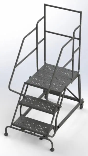 Ballymore Kdec Steel Rolling Ladder (KDEC103242-D2) Ballymore