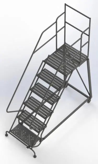 Ballymore Kdec Steel Rolling Ladder (KDEC106166-D2) Ballymore