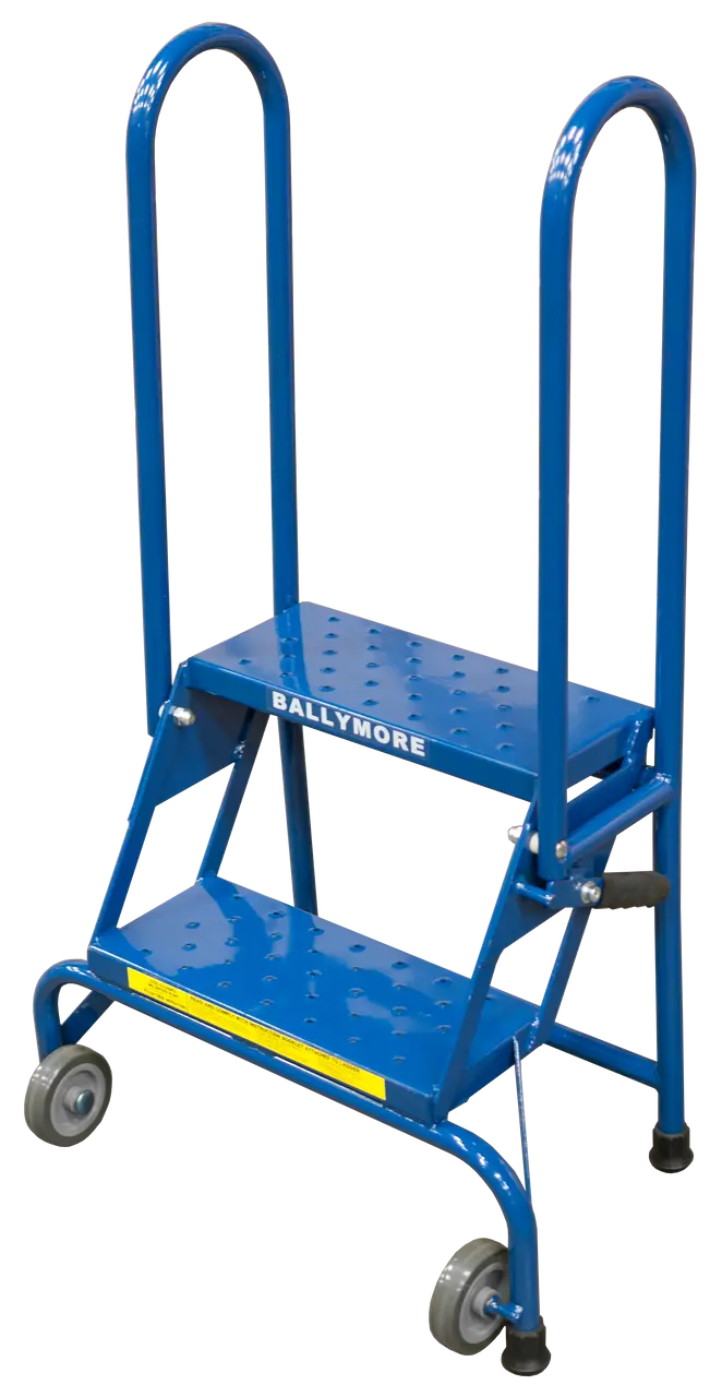Ballymore Lock-N-Stock Folding Steel Folding Ladder Ballymore