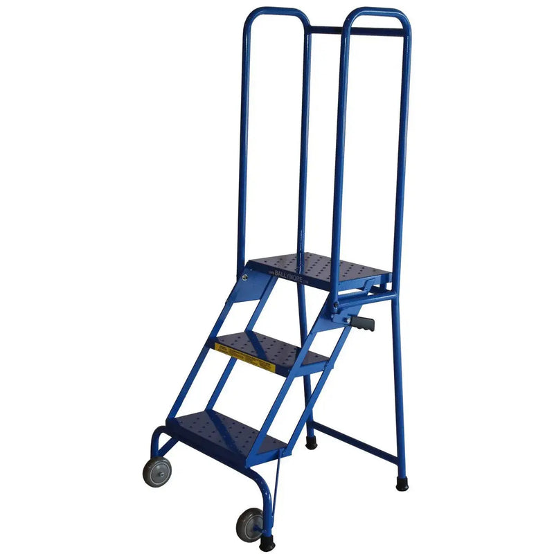 Ballymore Lock-N-Stock Folding Steel Folding Ladder (LS32410) Ballymore