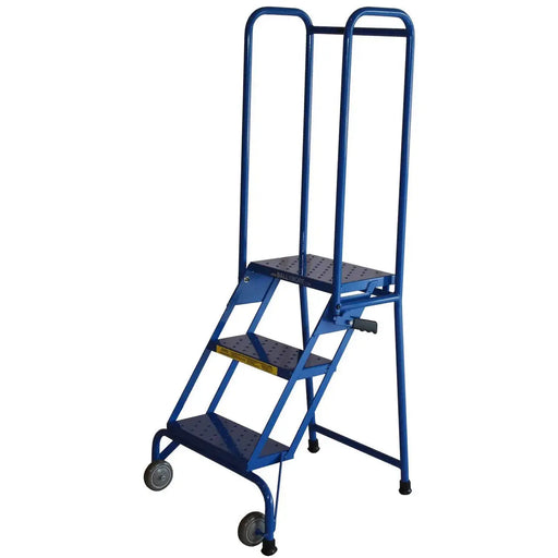 Ballymore Lock-N-Stock Folding Steel Folding Ladder (LS32410) Ballymore