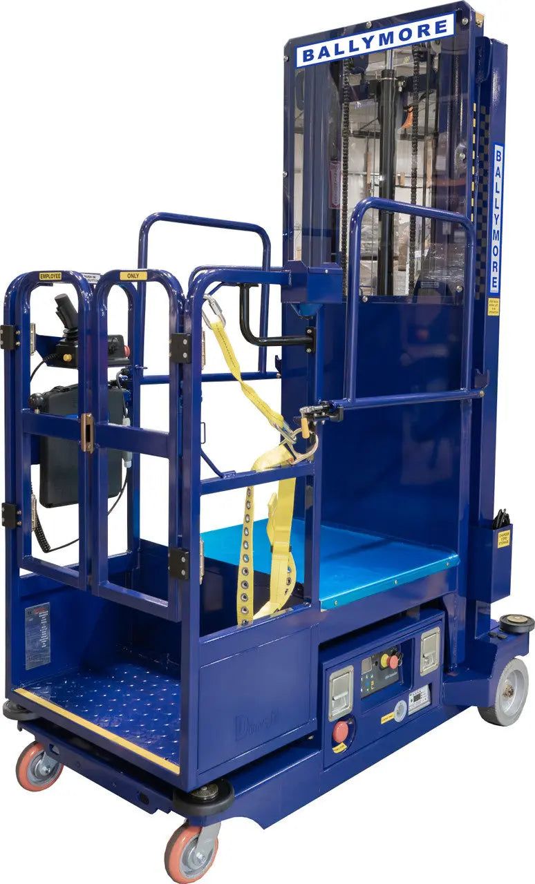 Ballymore PS-12DRVS - Drivable Power Stocker Vertical Mast Lift - With Safety Sensor Ballymore