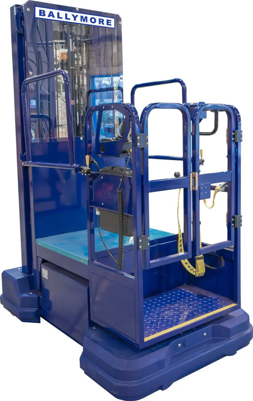 Ballymore PS-15DRVS - Drivable Power Stocker Vertical Mast Lift - With Safety Sensor Ballymore