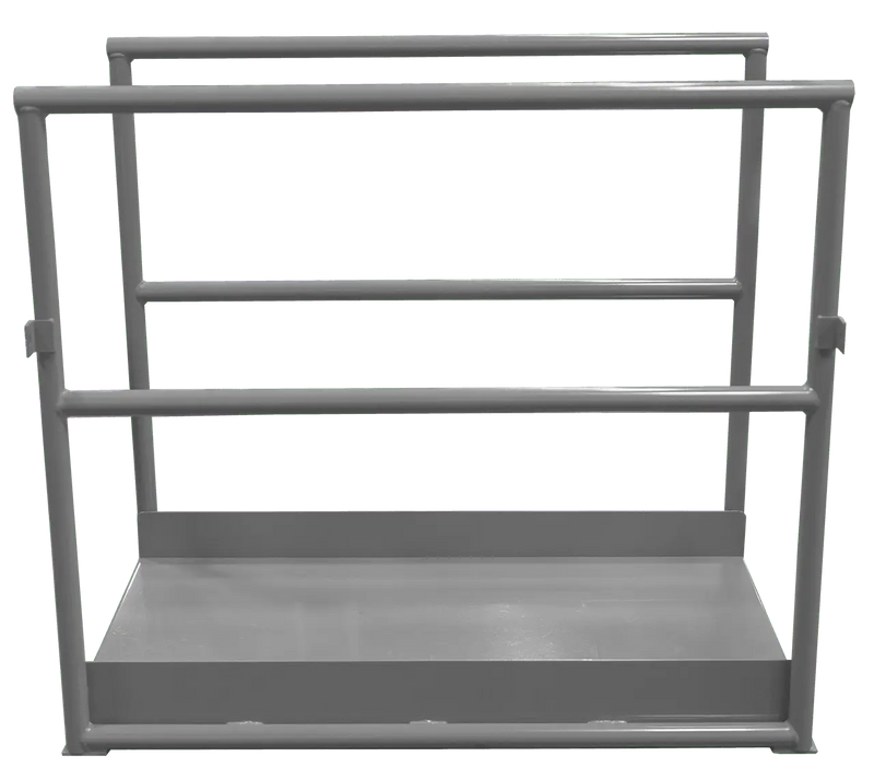 Ballymore Serrated Grating Bridge Section Industrial Crossovers - 38" Overall Width, 60" Length Ballymore