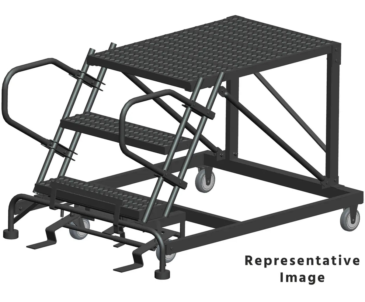 Ballymore Single Entry Work Platforms - Without Handrails, 2 Step, 33 ...
