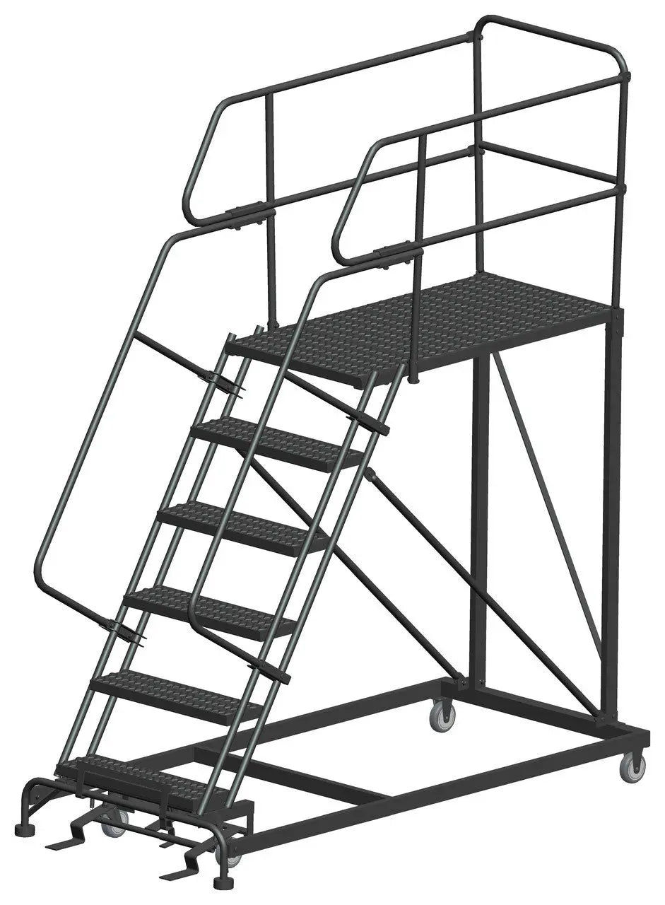 Ballymore Single Entry Work Platforms, 6 Step, 38 In Wide Base, 48 in ...