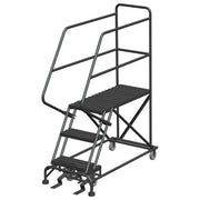 ballymore single entry work platforms calosha 3 step 33 in wide base 36 in deep platform serrated tread