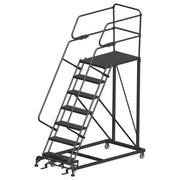 ballymore single entry work platforms calosha 7 step 38 in wide base 36 in deep platform serrated tread