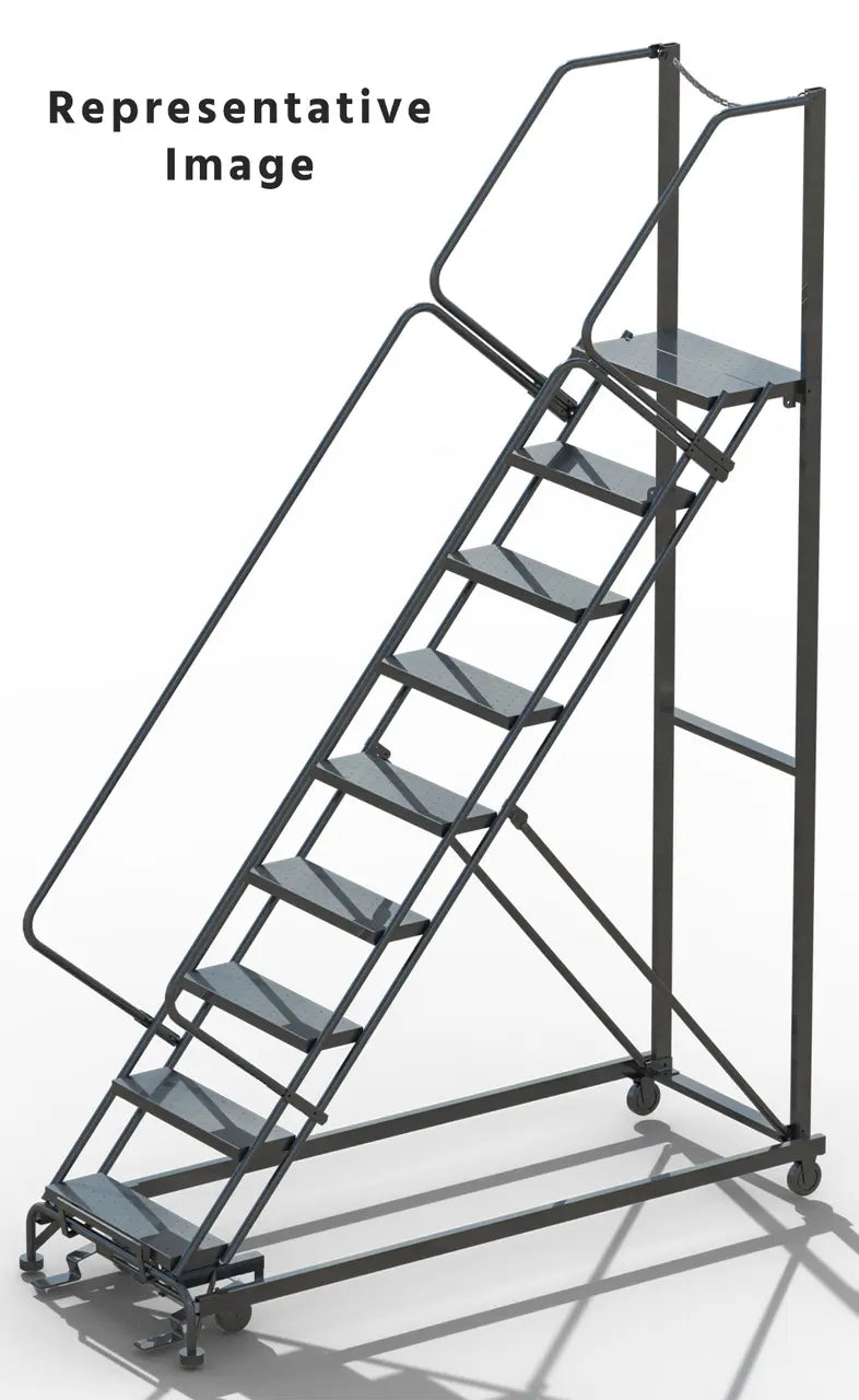 Ballymore Slope-Walk Steel Rolling Exit Ladder Ballymore