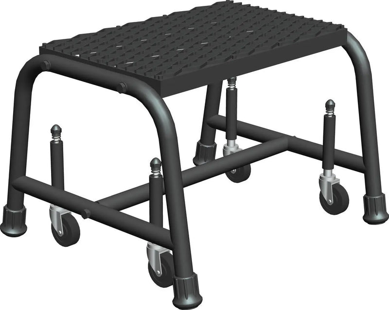 Ballymore Spring Loaded Caster Ladder — Expanded Metal Ballymore