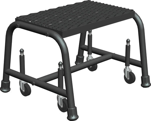 Ballymore Spring Loaded Caster Ladder — Expanded Metal Ballymore