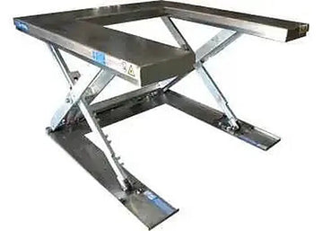 Ballymore Stainless Galvanized "U" Lift Table 3.3K Capacity 60x56 Foot Controls