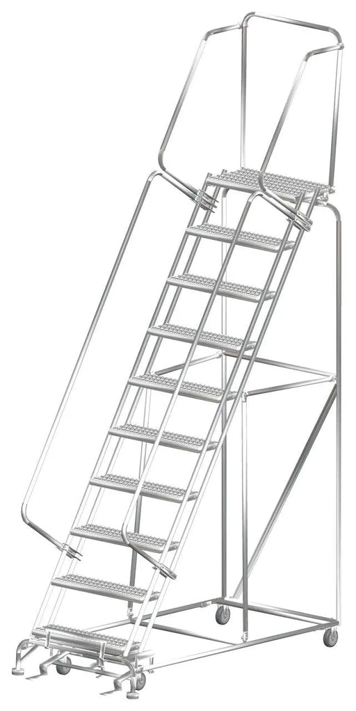 Ballymore Stainless Steel Stainless Steel Ladder — Grip-Strut Ballymore