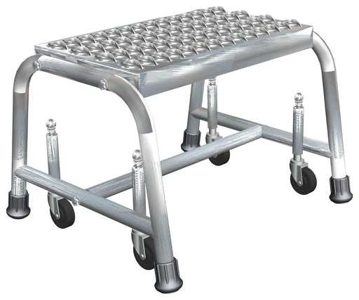Ballymore Stainless Steel Stainless Steel Spring Loaded Caster Ladder — Perforated Ballymore