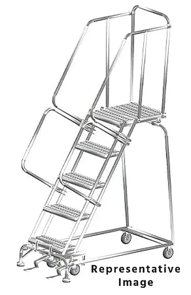 Ballymore Stainless Steel Stainless Steel Spring Loaded Caster Ladder (SS33028P) Ballymore