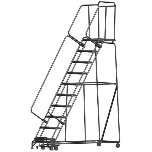 Ballymore Steel Rolling Ladder — Grip-Strut