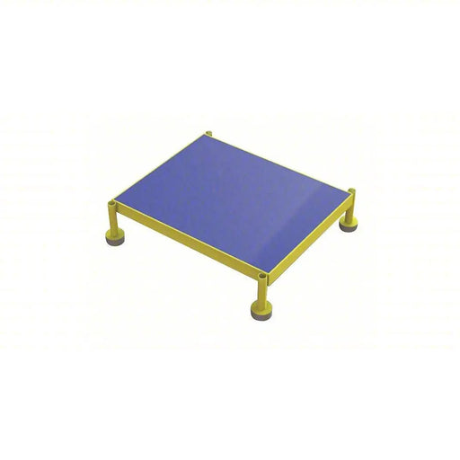 Ballymore Tri-Arc Adjustable Height Work Platform: 1 Steps, 5 in to 8 in, 19 in Platform Wide, 24 in Platform Deep Ballymore