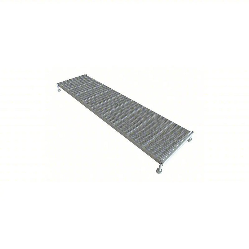 Ballymore Tri-Arc Adjustable Height Work Platform: 1 Steps, 5 in to 8 in, 24 in Platform Wide, 97 in Platform Deep Ballymore