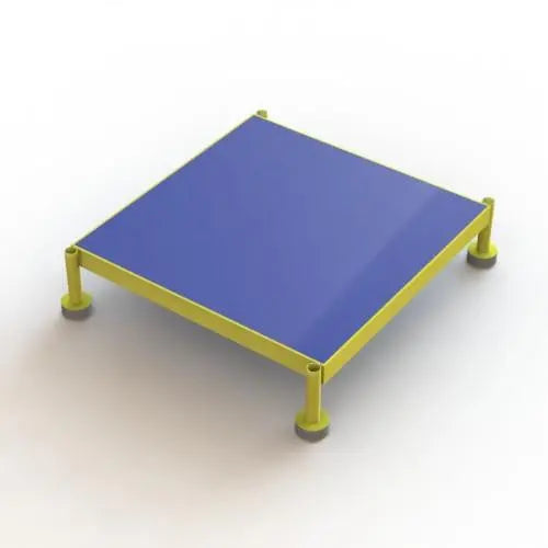 Ballymore Tri-Arc Adjustable Height Work Platform: 1 Steps, 5" To 8", 24" Platform Wide, 24" Platform Deep Ballymore