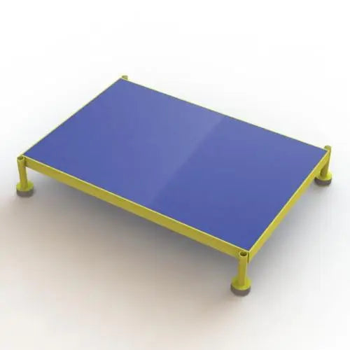 Ballymore Tri-Arc Adjustable Height Work Platform: 1 Steps, 5" To 8", 24" Platform Wide, 36" Platform Deep Ballymore
