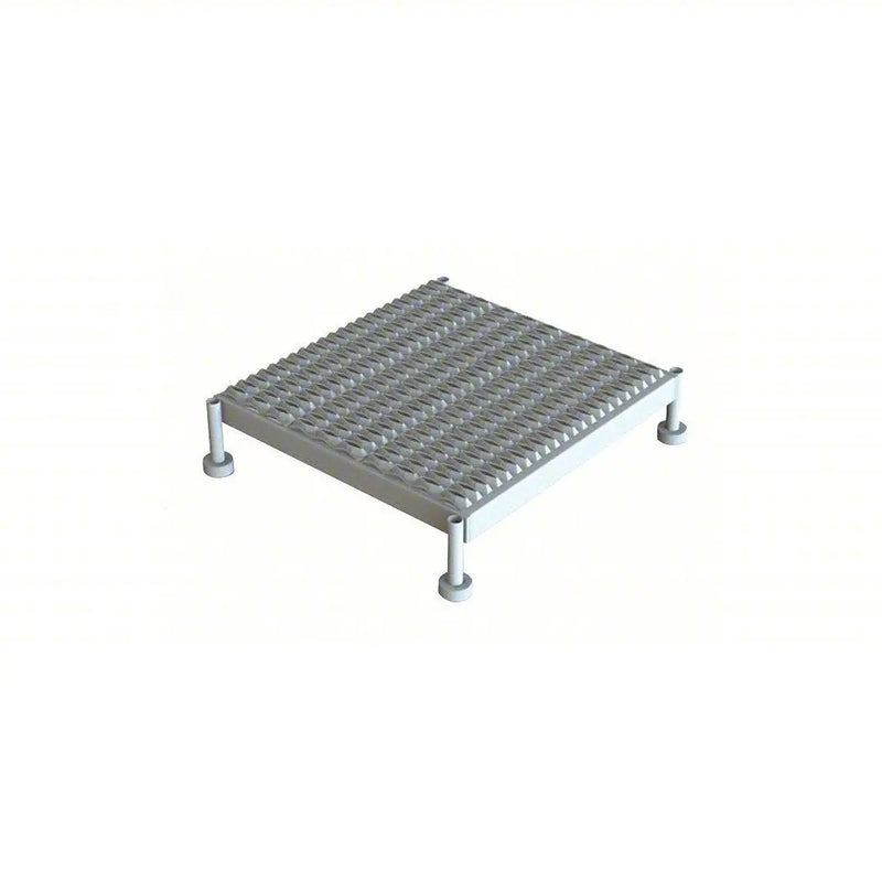 Ballymore Tri-Arc Adjustable Height Work Platform: 1 Steps, 5" To 8", 24" Platform Width, 24" Platform Depth Ballymore