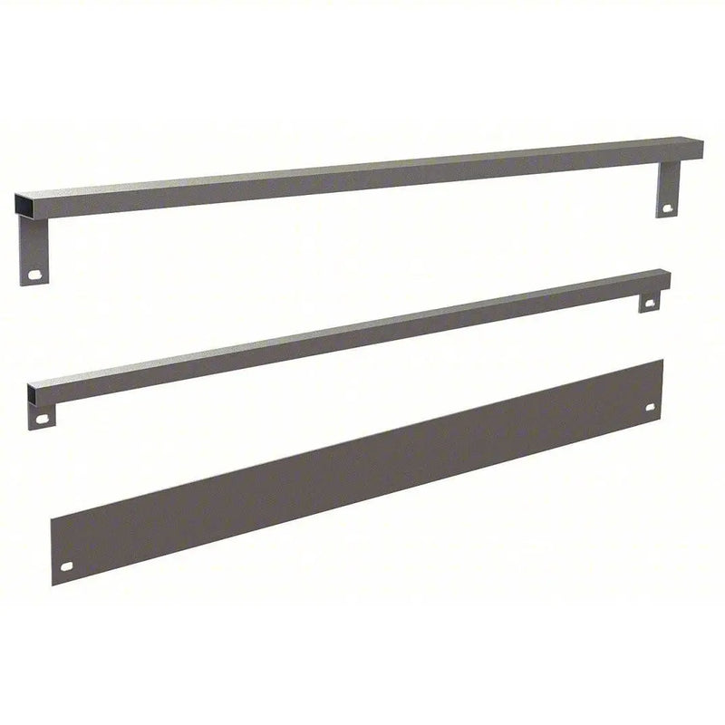 Ballymore Tri-Arc Bridge Span Enclosure: 36 in Overall Lg, 200 lb Load Capacity, Aluminum Ballymore