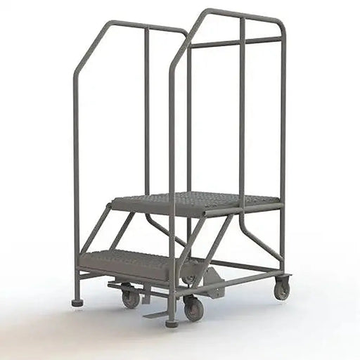 Ballymore Tri-Arc Forward Descent Rolling Work Platform: 2 Steps, 20 In, 24 In Platform Wide, 24 In Platform Deep Ballymore
