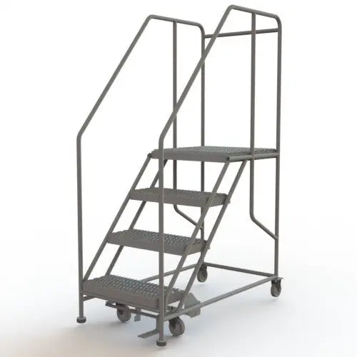 Ballymore Tri-Arc Forward Descent Rolling Work Platform: 4 Steps, 40 In, 24 In Platform Wide, 24 In Platform Deep Ballymore