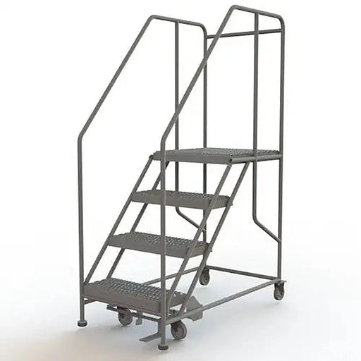 Ballymore Tri-Arc Forward Descent Rolling Work Platform: 4 Steps, 40 In, 24 In Platform Wide, 24 In Platform Deep Ballymore