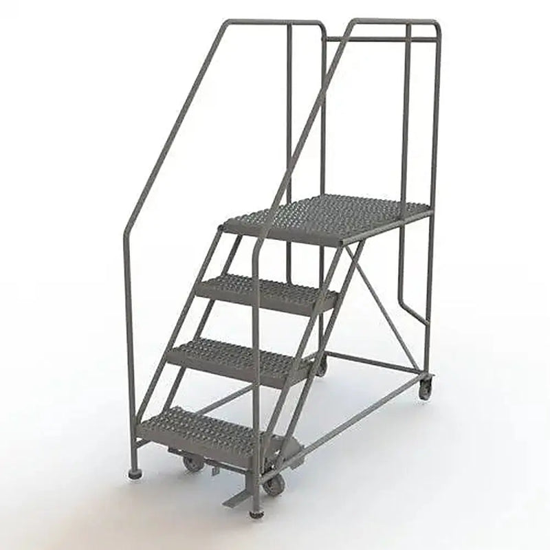 Ballymore Tri-Arc Forward Descent Rolling Work Platform: 4 Steps, 40 In, 24 In Platform Wide, 35 In Platform Deep Ballymore