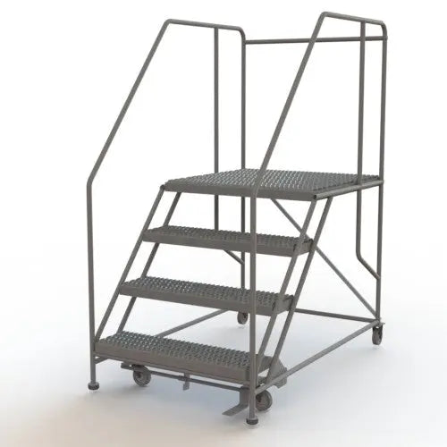Ballymore Tri-Arc Forward Descent Rolling Work Platform: 4 Steps, 40 In, 36 In Platform Wide, 35 In Platform Deep Ballymore