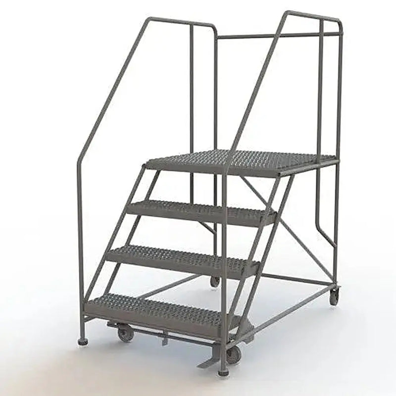 Ballymore Tri-Arc Forward Descent Rolling Work Platform: 4 Steps, 40 In, 36 In Platform Wide, 35 In Platform Deep Ballymore