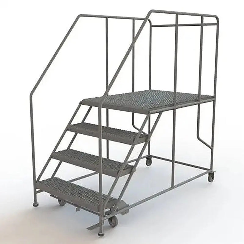 Ballymore Tri-Arc Forward Descent Rolling Work Platform: 4 Steps, 40 In, 36 In Platform Wide, 47 In Platform Deep Ballymore