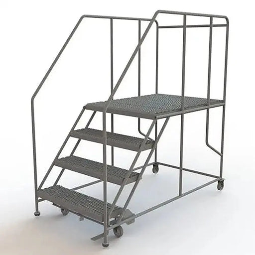 Ballymore Tri-Arc Forward Descent Rolling Work Platform: 4 Steps, 40 In, 36 In Platform Wide, 47 In Platform Deep Ballymore