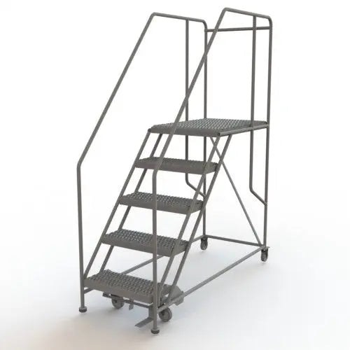 Ballymore Tri-Arc Forward Descent Rolling Work Platform: 5 Steps, 50 In, 24 In Platform Wide, 35 In Platform Deep Ballymore