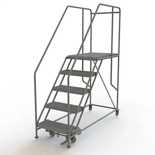 Ballymore Tri-Arc Forward Descent Rolling Work Platform: 5 Steps, 50 In, 24 In Platform Wide, 35 In Platform Deep Ballymore