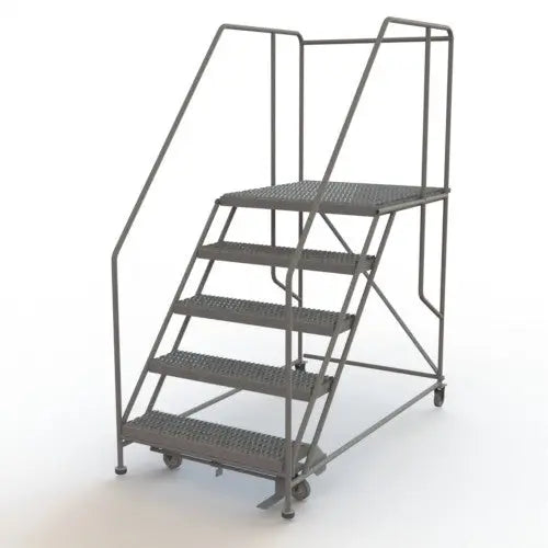 Ballymore Tri-Arc Forward Descent Rolling Work Platform: 5 Steps, 50 In, 36 In Platform Wide, 35 In Platform Deep Ballymore