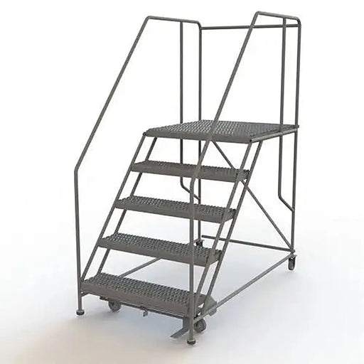 Ballymore Tri-Arc Forward Descent Rolling Work Platform: 5 Steps, 50 In, 36 In Platform Wide, 35 In Platform Deep Ballymore