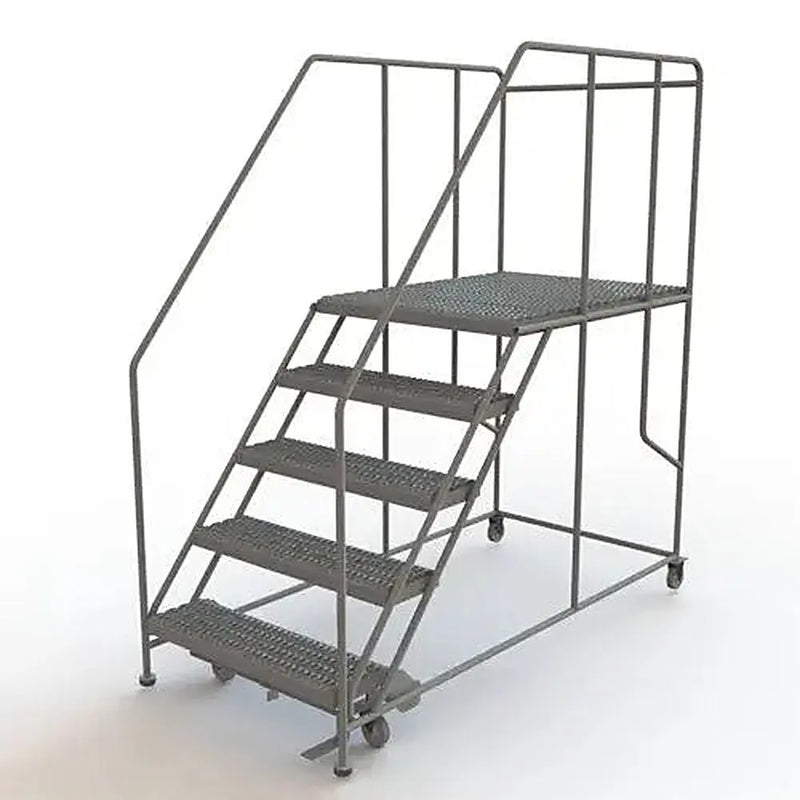 Ballymore Tri-Arc Forward Descent Rolling Work Platform: 5 Steps, 50 In, 36 In Platform Wide, 47 In Platform Deep Ballymore