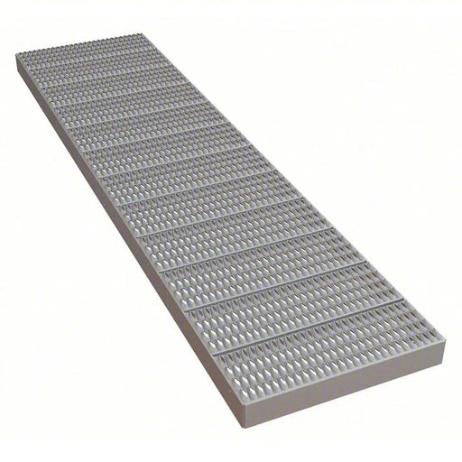 Ballymore Tri-Arc Platform Unit: Serrated, 4 In Overall Height, 120 In Platform Lg, 30 In Platform Wide, Aluminum Ballymore