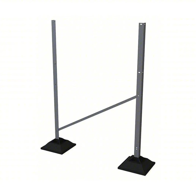 Ballymore Tri-Arc Support Leg: 40 in Overall Height, 36 in Overall Wide, 500 lb Load Capacity, Aluminum Ballymore