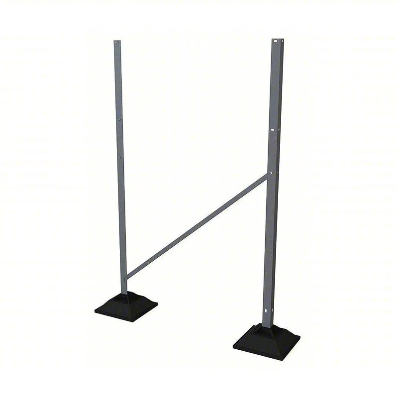 Ballymore Tri-Arc Support Leg: 50 in Overall Height, 36 in Overall Wide, 500 lb Load Capacity, Aluminum Ballymore