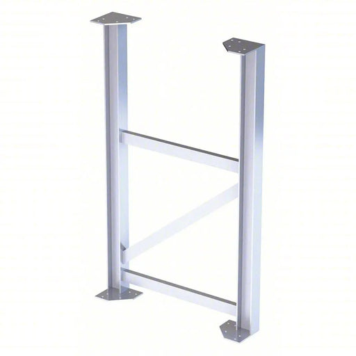 Ballymore Tri-Arc Support Leg: 54 In Overall Height, 30 In Overall Wide, Aluminum, 500 Lb Load Capacity Ballymore