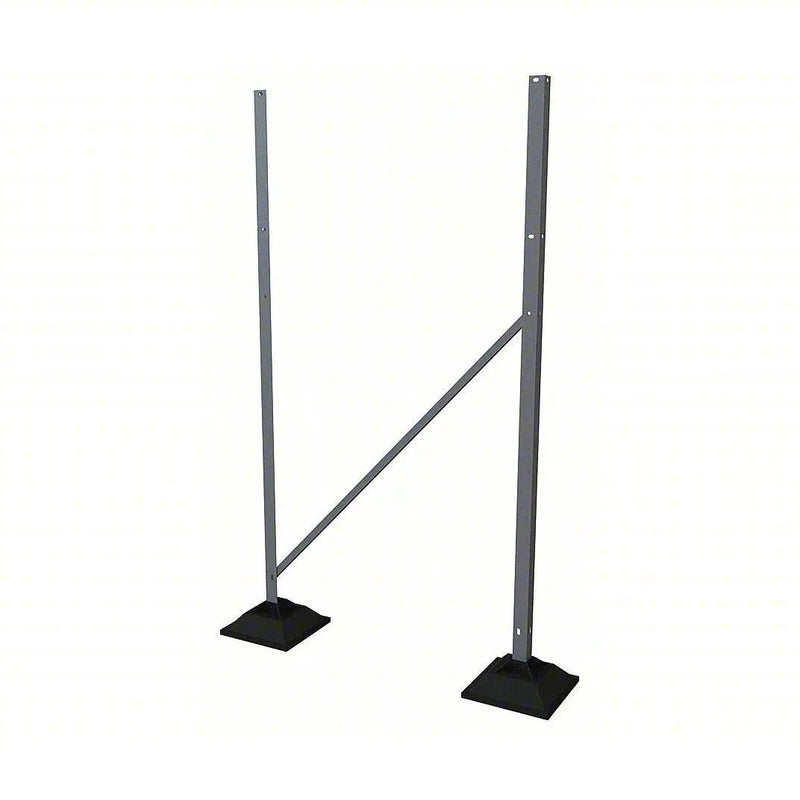 Ballymore Tri-Arc Support Leg: 60 in Overall Height, 36 in Overall Wide, 500 lb Load Capacity, Aluminum Ballymore