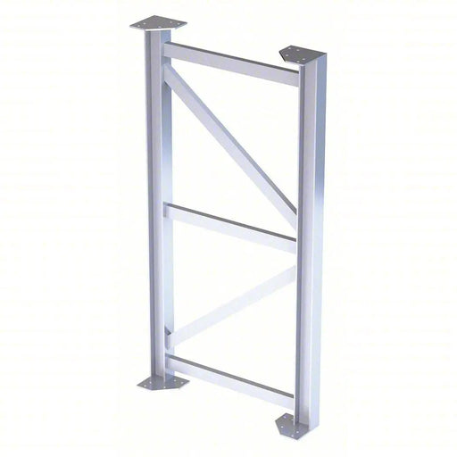 Ballymore Tri-Arc Support Leg: 63 In Overall Height, 30 In Overall Wide, Aluminum, 500 Lb Load Capacity Ballymore