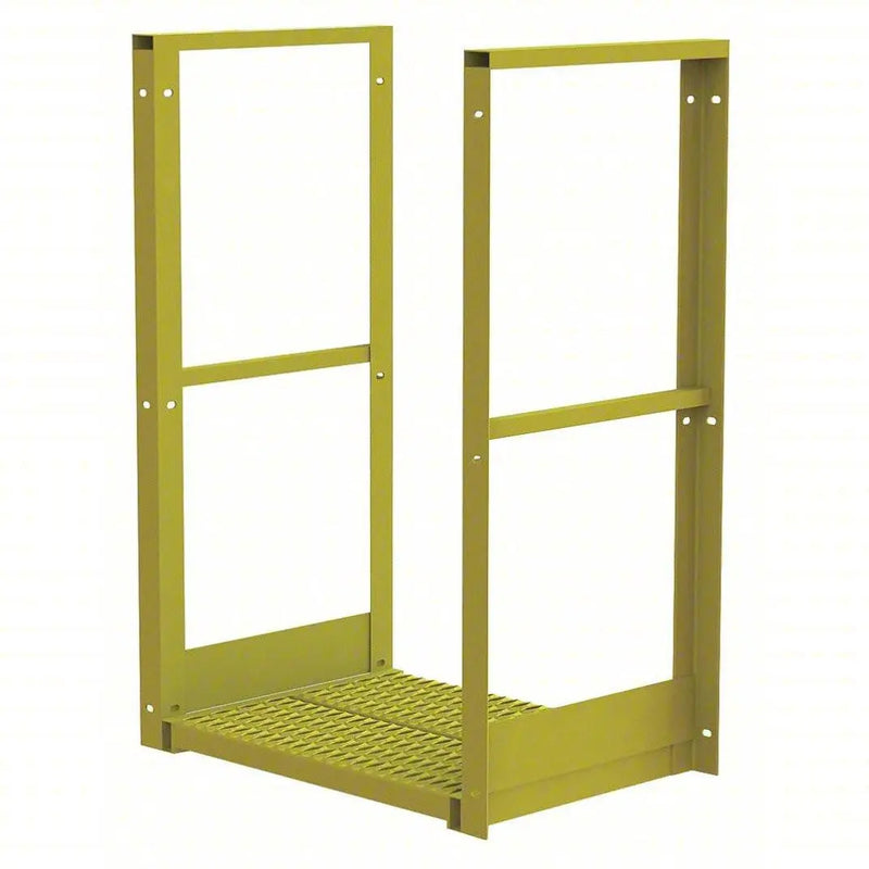 Ballymore Tri-Arc U-Design Bridge Span: 1,000 Lb Load Capacity, Steel, Serrated, 44" Overall Height, 24" Platform Width, 20" Platform Length Ballymore