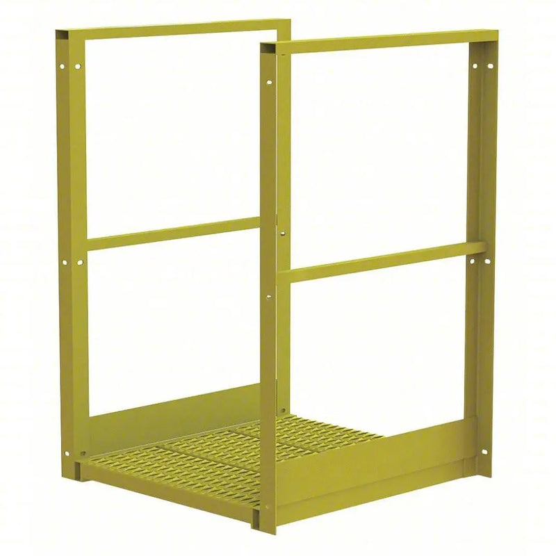 Ballymore Tri-Arc U-Design Bridge Span: 1,000 Lb Load Capacity, Steel, Serrated, 44" Overall Height, 24" Platform Width, 30" Platform Length Ballymore